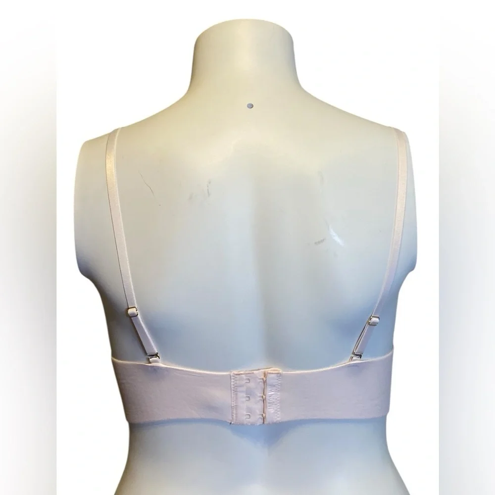 Jason Wu Blush Lace Underwire Adjustable Strap Demi bra women’s size 34B